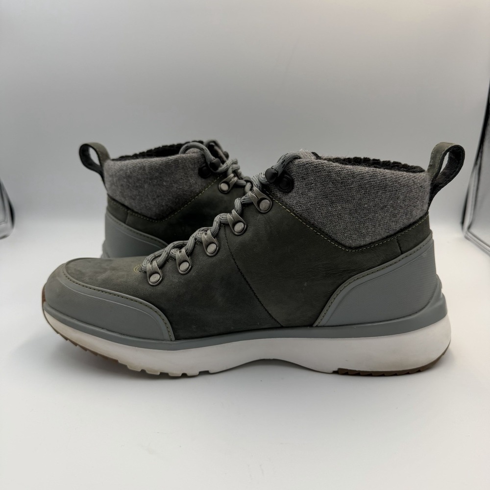 UGG Olivert Norse Gray Waterproof Leather Hiker Snow Boots Shoes Men's Size 7.5 - Picture 6 of 11